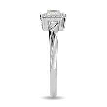 Diamond 1/6 ct tw Promise Ring in 10K White Gold