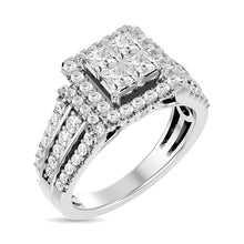 Diamond Engagement Ring 1 ct tw in 14K White Gold - thediamondsq