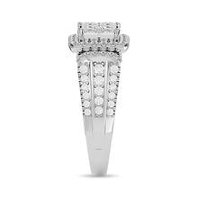 Diamond Engagement Ring 1 ct tw in 14K White Gold - thediamondsq