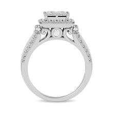 Diamond Engagement Ring 1 ct tw in 14K White Gold - thediamondsq