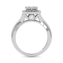 Diamond Engagement Ring 1 ct tw in 14K White Gold