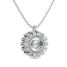 10KT WHITE GOLD 1/6CT TW DIAMOND PENDANT