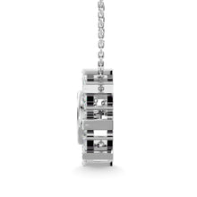 Diamond 1/4 Ct.Tw. Shimmering Pendant in 14K White Gold