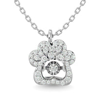 Diamond 1/20 Ct.Tw. Fashion Pendant in 925 Silver