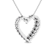 Diamond 1/6 Ct.Tw. Heart Pendant in Sterling Silver