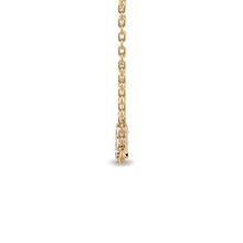Diamond 1/10 ct tw Fashion Necklace in 10K Yellow Gold