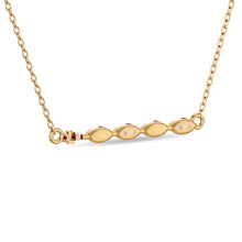 Diamond 1/10 ct tw Fashion Necklace in 10K Yellow Gold