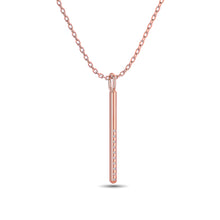 Diamond 1/10 ct tw Fashion Pendant in 10K Rose Gold