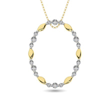 Diamond 1/4 ct tw Fashion Pendant in 14K Yellow Gold
