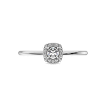 Diamond 1/5 ct tw Round Cut Fashion Ring in 10K White Gold