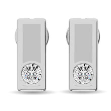 Diamond 1/20 ct tw Fashion Earrings in Sterling Silver