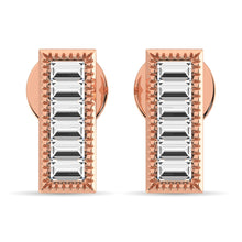 Diamond 1/20 Ct.Tw. Fashion Earrings in 10K Rose Gold