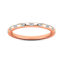 Diamond 1/10 ct tw Stackable Ring in 10K Rose Gold
