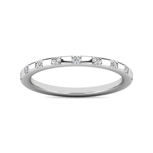 Diamond 1/10 ct tw Stackable Ring in 10K White Gold