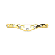 Diamond 1/10 ct tw Stackable Ring in 10K Yellow Gold