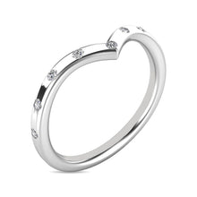 Diamond 1/10 ct tw Stackable Ring in 10K White Gold