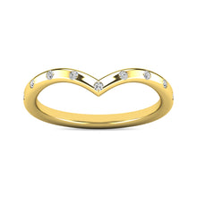 Diamond 1/10 ct tw Stackable Ring in 10K Yellow Gold