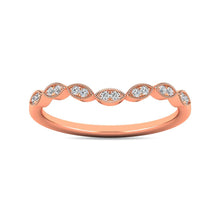 Diamond 1/20 ct tw Stackable Ring in 10K Rose Gold