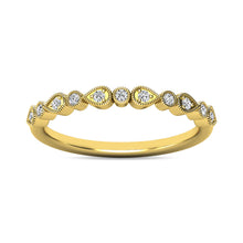 Diamond 1/10 ct tw Stackable Ring in 10K Yellow Gold