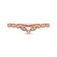 Diamond 1/10 ct tw Anniversary Band in 10K Rose Gold