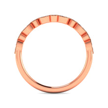 Diamond 1/10 ct tw Anniversary Band in 10K Rose Gold