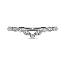 Diamond 1/10 ct tw Anniversary Band in 10K White Gold