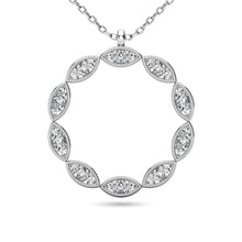 Diamond 1/10 ct tw Fashion Pendant in 10K White Gold