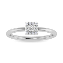 Diamond 1/6 Ct.Tw. Princess Promise Ring in 14K White Gold