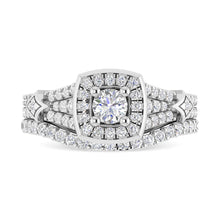 Diamond 3/4 Ct.Tw. Round Cut Engagement Ring in 14K White Gold