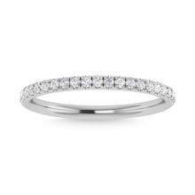 Diamond 1/3 Ct.Tw. Chevron Band in 14K White Gold
