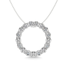 Diamond 1 1/2 ct tw Fashion Pendant in 14K White Gold