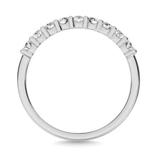 Diamond 1 ct tw Round Cut One Row Ring in 14K White Gold