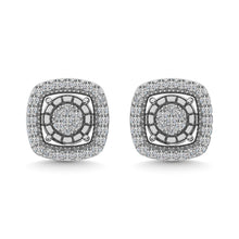 Diamond 1/20 ct tw Fashion Earrings in Sterling Silver