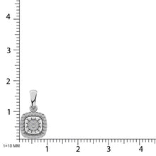 Diamond 1/20 ct tw Fashion Pendant in Sterling Silver