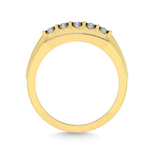 Diamond 1/2 Ct.Tw. Mens Fashion Ring in 10K Yellow Gold
