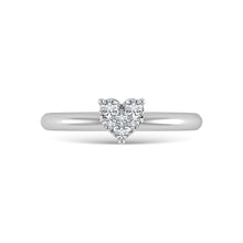 Diamond 1/6 Ct.Tw. Promise Ring in 10K White Gold