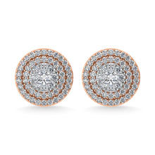 Diamond 7/8 Ct.Tw. Fashion Earrings in 14K Rose Gold