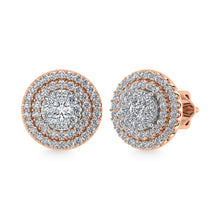 Diamond 7/8 Ct.Tw. Fashion Earrings in 14K Rose Gold