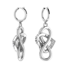 Diamond 1/4 Ct.Tw. Danglers Earrings in 10K White Gold