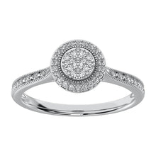 10K White Gold 1/5 Ct.Tw. Diamond Promise Ring