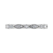 Diamond 1/6 Ct.Tw. Stack Band in 10K White Gold