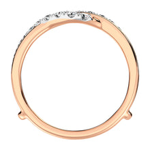 14K Rose Gold 1/2 Ct.Tw. Diamond Guard Ring