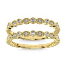 Diamond 1/4 Ct.Tw. Anniversary Ring in 10K Yellow Gold