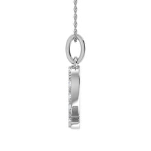 Diamond 1/8 Ct.Tw. Letter Q Pendant in 10K White Gold - thediamondsq