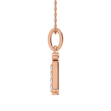 Diamond 1/20 Ct.Tw. Letter I Pendant in 10K Rose Gold