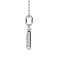 Diamond 1/20 Ct.Tw. Letter I Pendant in 10K White Gold