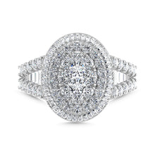 Diamond 2 1/3 Ct.Tw. Engagement Ring in 14K White Gold