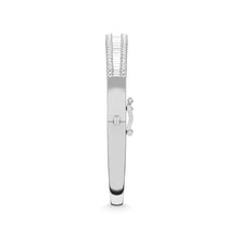 14K White Gold Diamond 3 Ct.Tw. Fashion Bangle - thediamondsq