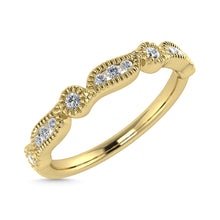 Diamond 1/6 Ct.Tw. Stackable Band in 14K Yellow Gold