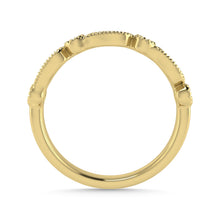 Diamond 1/6 Ct.Tw. Stackable Band in 14K Yellow Gold